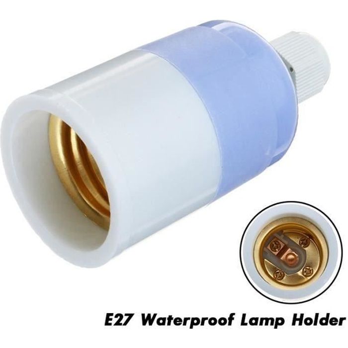 10Pcs E27 Douille ampoule étanche pr intérieur extérieur WYK38447