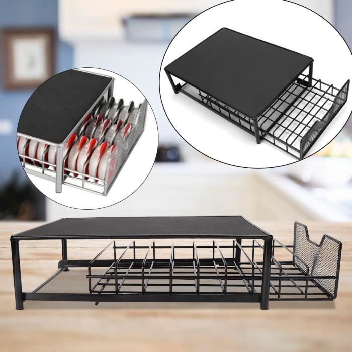 Support de tiroir de support de stockage de support de capsule de café de ménage 54PCS *38-ALA