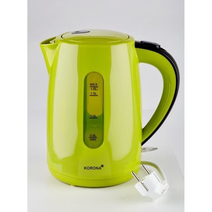 Korona Bouilloire 1.7 litres 2200 Watt vert
