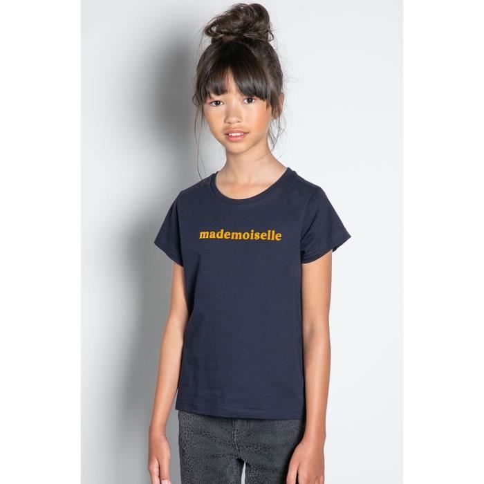 DEELUXE T-shirt à message MISS Navy