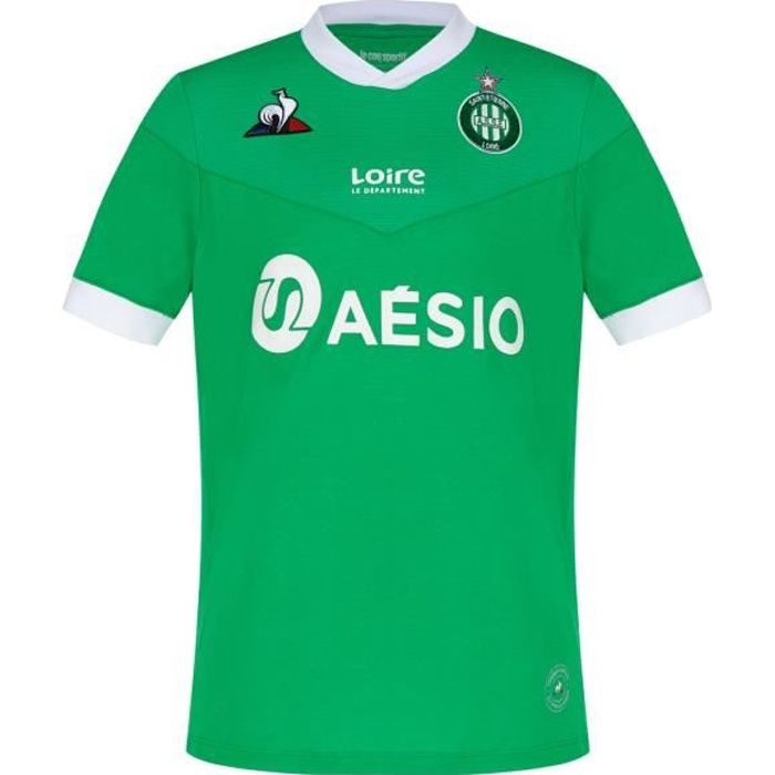 Maillot enfant domicile replica AS Saint-Etienne - vert - 10 ans