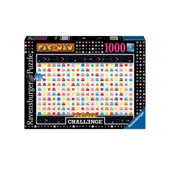 PAC-MAN - Puzzle 1000 pièces - Pac-Man (Challenge Puzzle) - Ravensburger