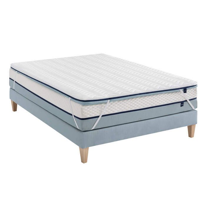 Surmatelas mousse mémoire de forme 7 cm Someo S75 140x190