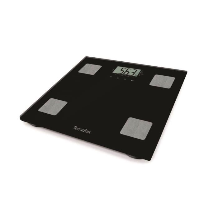 TERRAILLON Pèse personne Coach Glass Noir