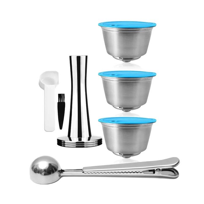 AMIUHOUN Lot De 48 Tasses à Condiments Réutilisables En Acier Inoxydable 45ml - Argentées