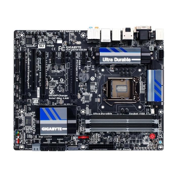 Carte mère GIGABYTE Z87X-UD3H Intel Z87 Socket LGA1150 4xDDR3 SDRAM 32GB ATX Reconditionné -  reconditionné disponible sur Cdiscount Seconde Vie