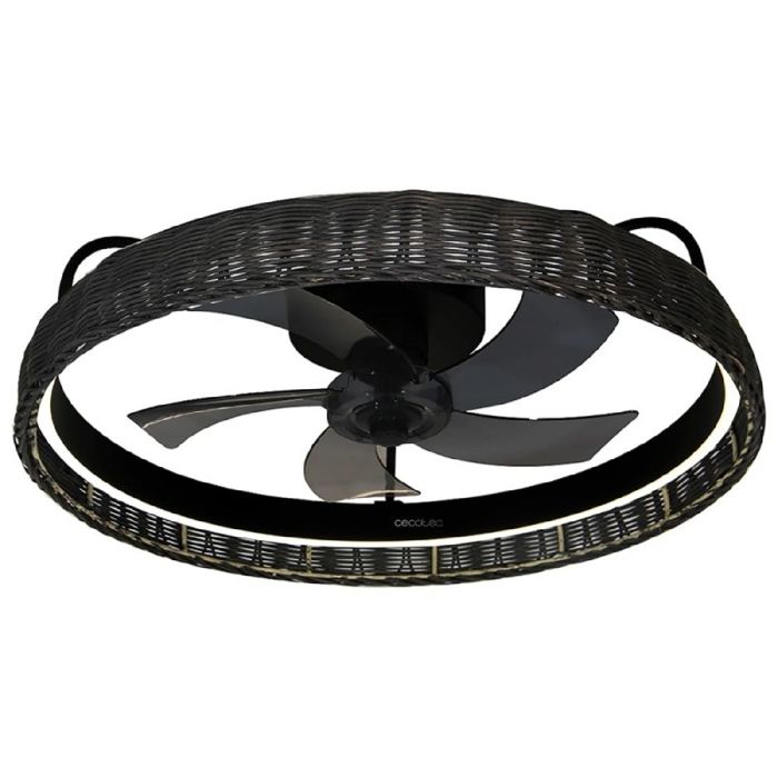Cecotec Ventilateur De Plafond Avec Lumière EnergySilence LampAero 600 Black Design. 20 W Diamètre 60 cm Lampe LED Cecotec Ventilateur De Plafond Avec Lumière EnergySilence LampAero 600 Black Design. 20 W Diamètre 60 cm Lampe LED