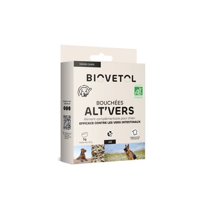 Meilleurs prix pour Biovetol - Biovetol bouchées Bio Grand Chien >15kg 6 bouchées
