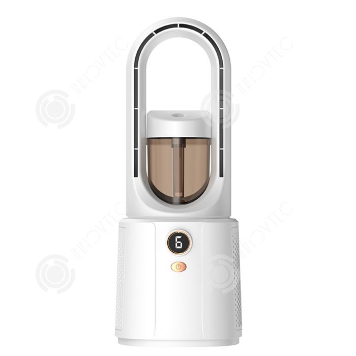 Mini Climatiseur Portable 3-en-1 – 3 Vitesses + Humidificateur 900ml