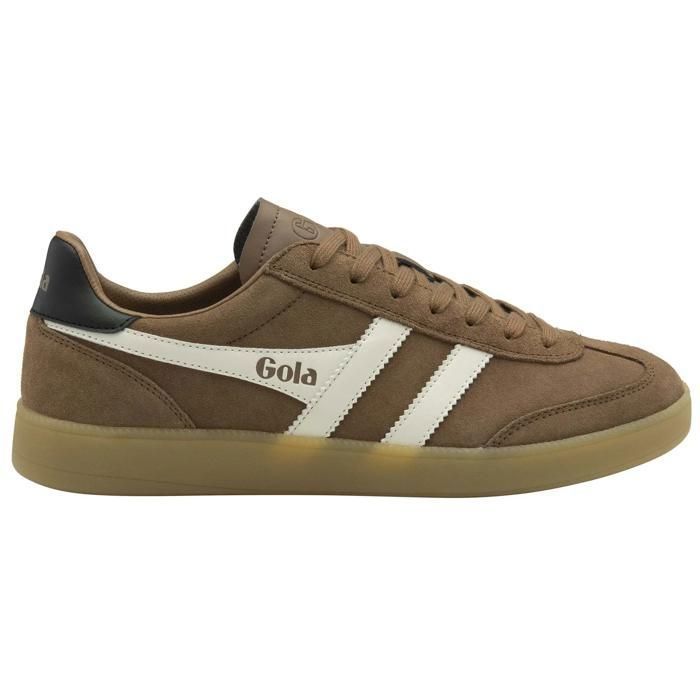 Baskets à lacet en daim Gola Viper Suede - tobacco/off white/black/gum
