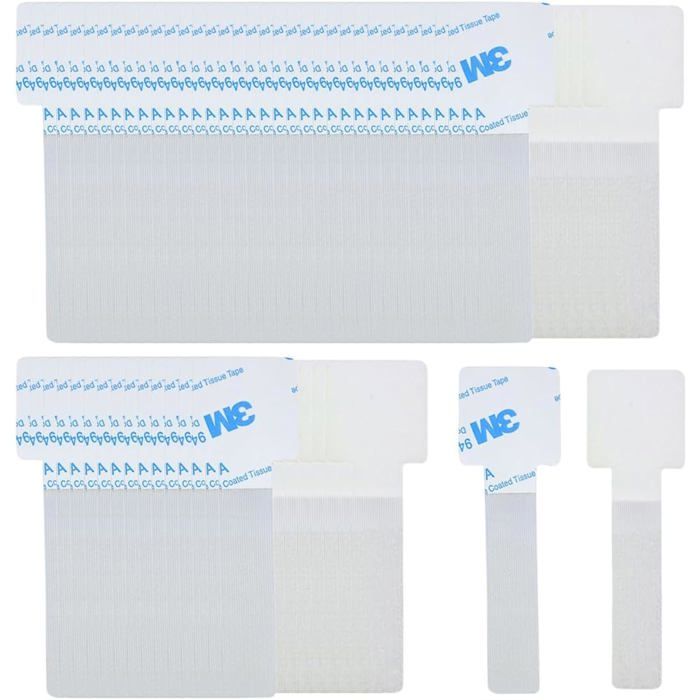 Comparer les prix de YSFMODE-50Pcs Crochets Fixations Pour FiletsCrochets Adhésifs Extérieur Extra FortsProtection Balcon Sans PercerFilet De Sécuri