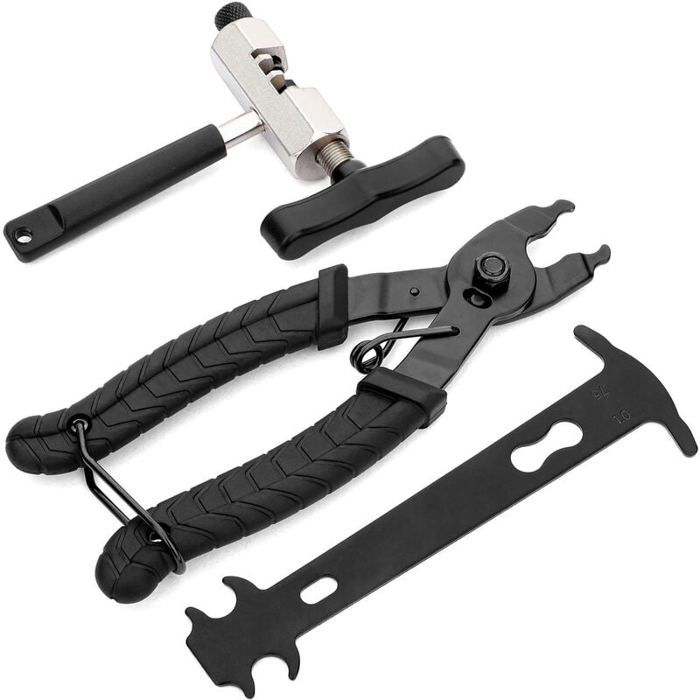 QKURT Ensemble d'outils de réparation de chaîne de vélo vérificateur QKURT Ensemble d'outils de réparation de chaîne de vélo vérificateur