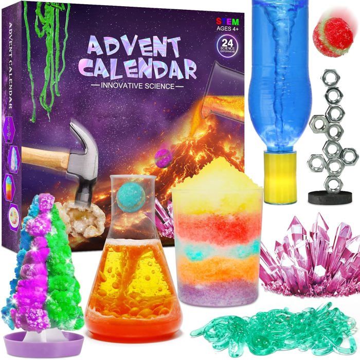 Calendrier De L’Avent 2025 Noël – Déco Chien Mignon En Acrylique 2D Avec 24 Ornements, Parfait Pour Décorer La Maison