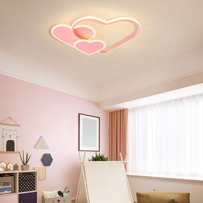 52cm amour Rose LED plafonnier / 110 - 220V non - polaire réglable