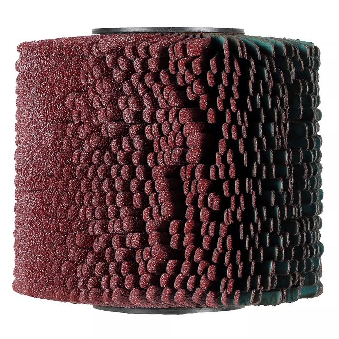 Brosse à bandes abrasives ? 120 x 100 mm ? Grain 80 ? Compatible TP BR 1832 Li BL - vue 2