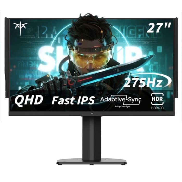 KTC H27E8 Moniteur de Jeu - 27 Pouces - 2560×1440 QHD - 240 Hz (Overdrive à 275Hz) - Dalle 27 Pouces - Réduction de la Lumière Bleue