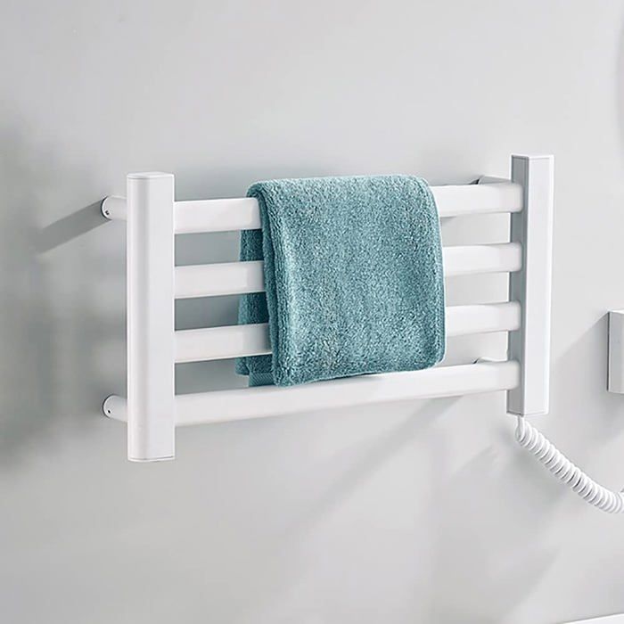 Sèche-serviettes mural - Nosheir - Aluminium - 45 W - Faible consommation dénergie