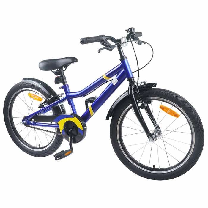 Vélo pour Enfants 24 Pouces pour les 8-12 ans moderne - vidaXL - acier - noir - 158 x 53 x 100 cm wah25d684