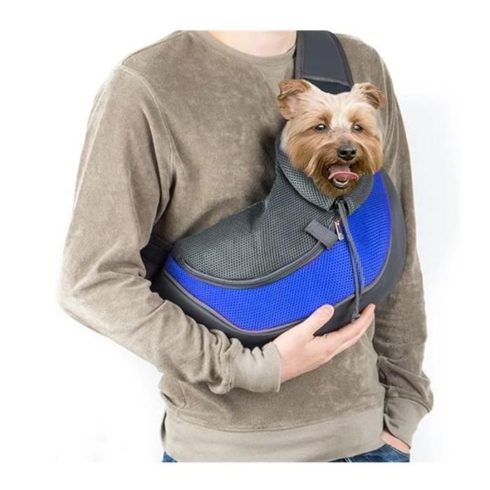 Sac à bandoulière pour chiens de petite taille courtes sangles réglables lavable voyageur adapté aux chats et aux chiens SAC