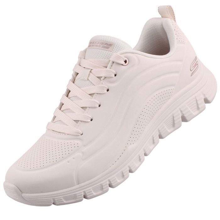 Skechers Baskets pour Femme 117704-OFWT Blanc