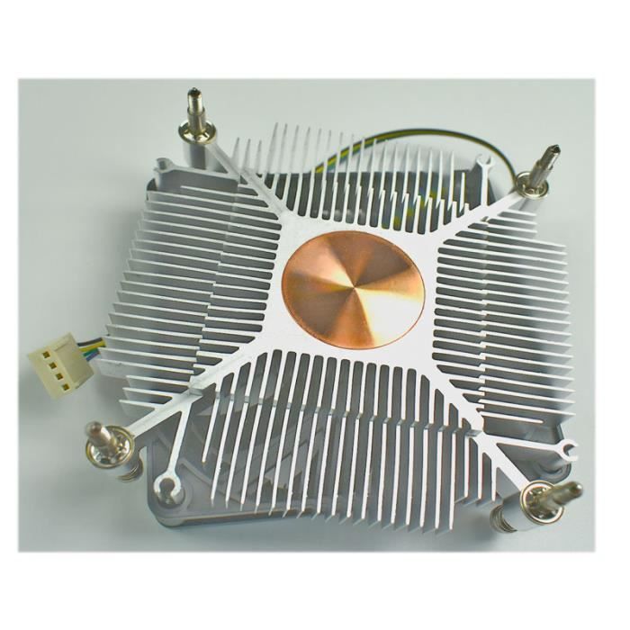 Ventilateur + Dissipateur Thermique Intel Pour Socket LGA775 - Référence D60188-001 - 92mm, 4 Broches