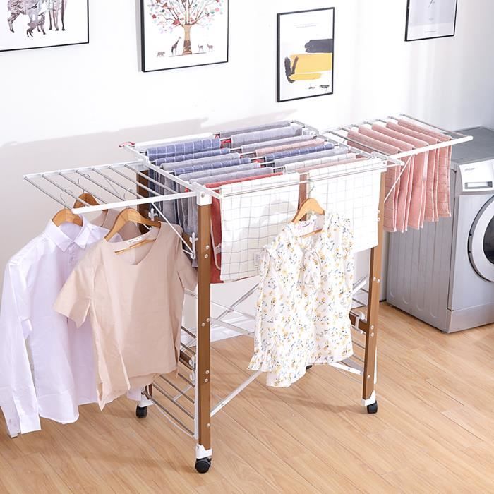 sechoir en bois cdiscount
