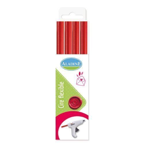 4 BATONS RONDS DE CIRE FLEXIBLE 8 couleurs au choix