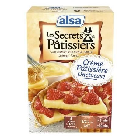 Alsa Creme Patissiere Onctueuse 3 Sachets Achat Vente Aide