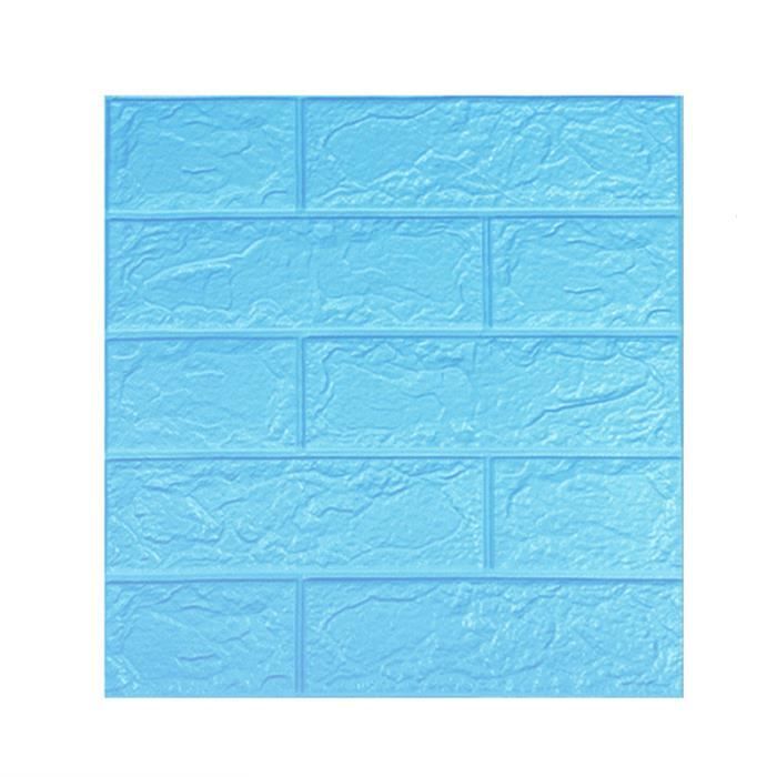 Papier Peint Brique 3D Adhésif Mural Décoratif Imperméable Vinyle