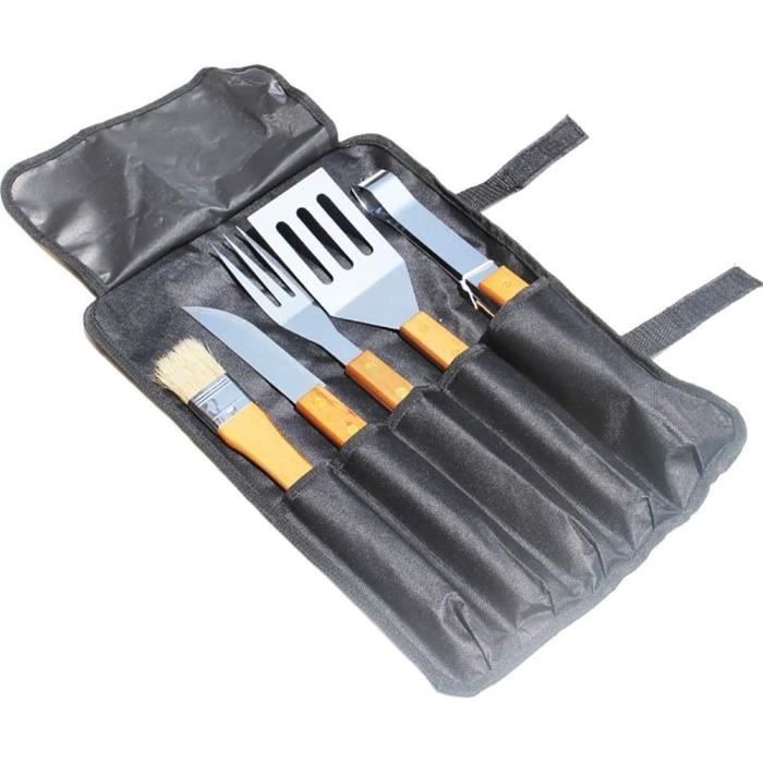 Jiotouhu Ensemble d'Outils De Barbecue, 20 Pièces Lot d'Ustensiles pour