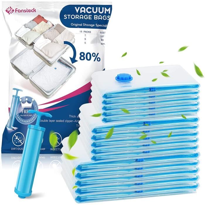 Housse sous vide vetement sale