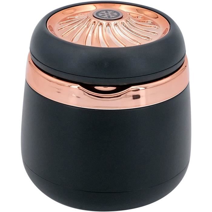 Cendrier De Voiture PARENCE Avec LED - Portable Et Anti-Odeur - Batterie CR1220 Incluse