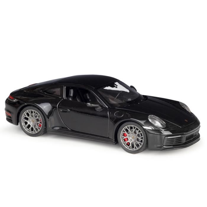 Noir Welly 1:24 Porsche 911 Carrera 4S Sport En Alliage Modèle De Voiture  Moulé Sous Pression et Jouet Véhi