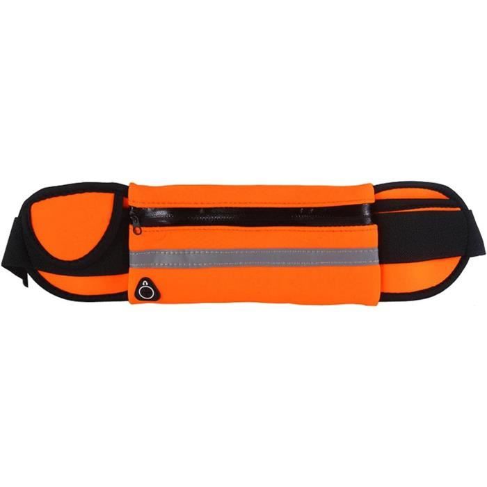 Rose Rouge-Sac Banane étanche Pour Course En Plein Air, Support Pour Téléphone Portable