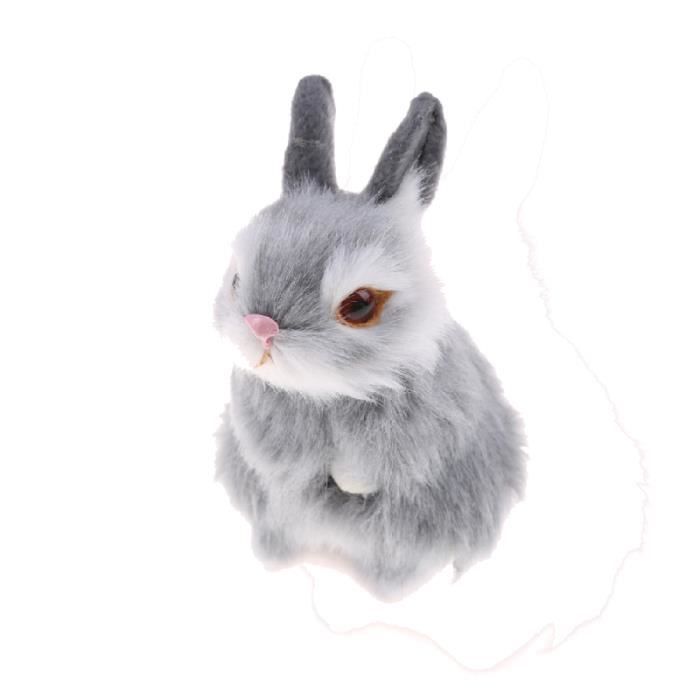 jouet de lapin Peluche Interactive miniature