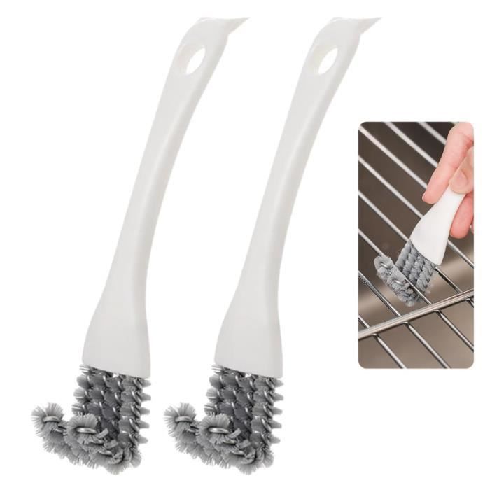 LHLXZQ Brosse de Nettoyage de Barbecue, Brosses pour Grill en métal avec Poils à Quatre, Poignée Extra Longue & Nettoyage à 360°, Accessoires de BBQ pour Tous Les Grils Extérieur