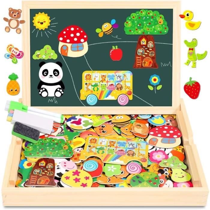 Puzzle En Bois Aimanté Ravensburger Play+ À La Ferme - Dès 1 An - Version Française