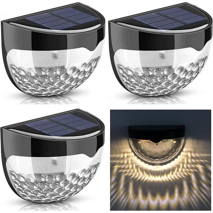 2 Lampes Solaires Extérieur Effet Flamme Vacillante - IP65, Métal, Charge Automatique | Pour Jardin, Terrasse, Allée