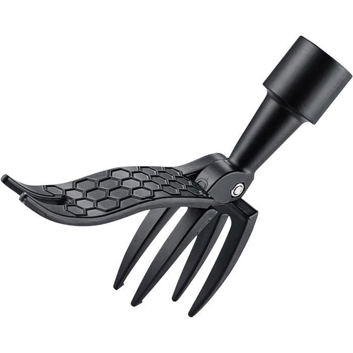 Désherbeur Manuel 30.5 Cm - Outil De Jardin En Acier Inoxydable Et Plastique, Pour Désherber Et Aérer Le Sol