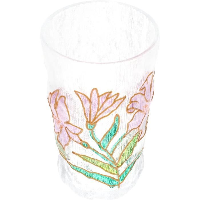 Mug émaillé Floral Bleu - Tasse Multifonction Pour Café, Thé Ou Jus