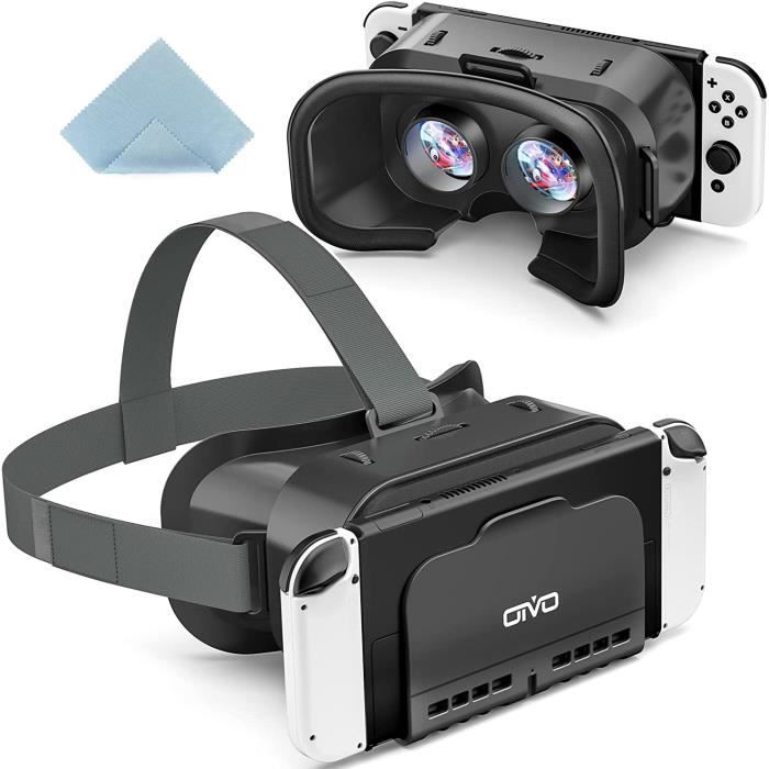 Casque VR Compatibles avec Nintendo Switch Switch OLED avec Lentilles HD Reglables Lunettes VR realite virtuelle pour 27 Cdiscount Informatique