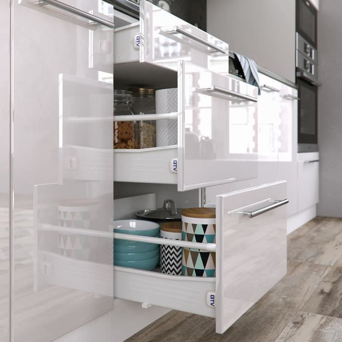 Vicco Cuisine S-Line Cuisine intégrée Bloc de cuisine Cuisine équipée
