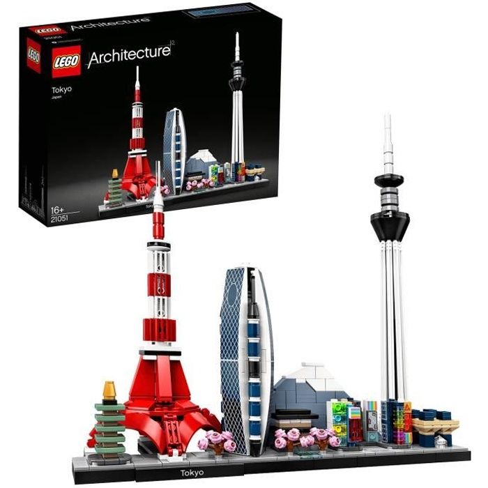 LEGO® Architecture - Tokyo - Skyline - 547 pièces - Pour adultes