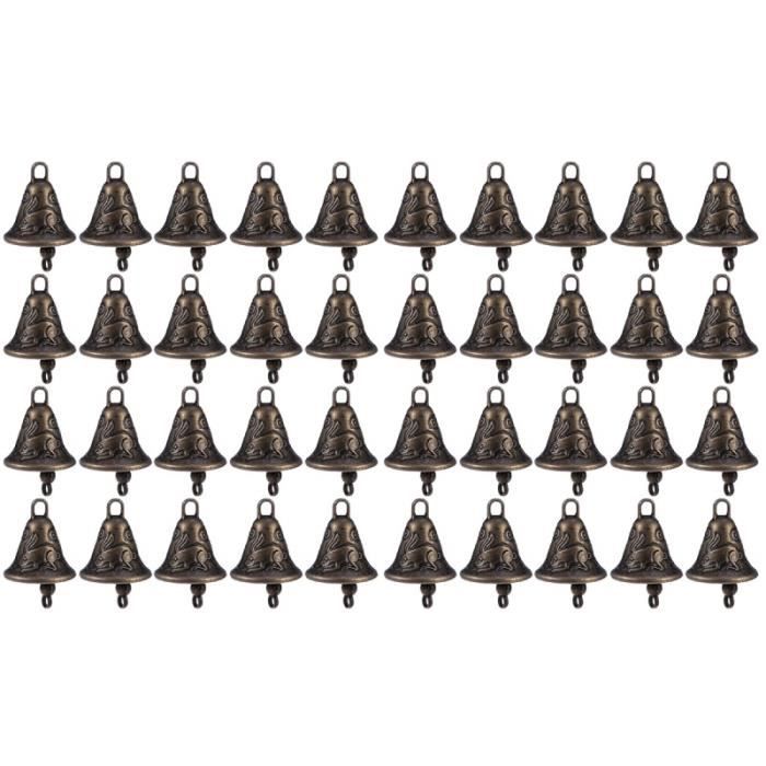 Lot De 20 Clochettes Animal En Alliage - Décoration Porte, Feng Shui Ou Carillon DIY