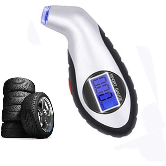 Manomètre De Pression Pneus Numérique Précis - ABS - Testeur Air Pour Voiture, Sécurité
