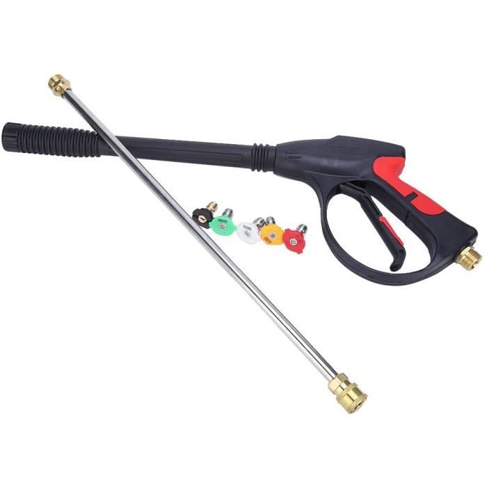 2 Extensions De Lance Pour Nettoyeur Haute Pression - 30.5 Cm, 4000 PSI - Acier Inoxydable