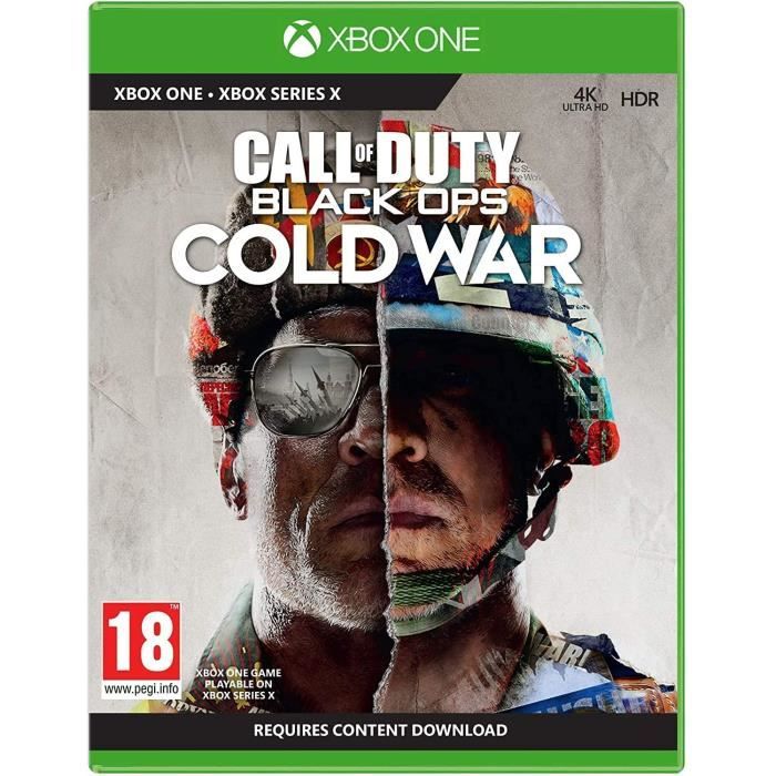 Jeu Xbox - Call Of Duty Black Ops Cold War - Tir Fps - Campagne Solo Immersive