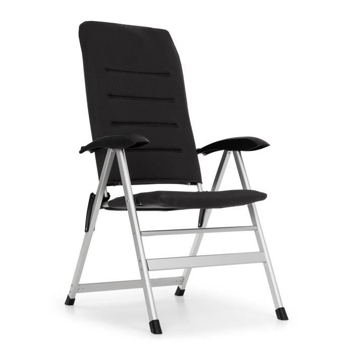 Blumfeldt Almagro Garden Chaise De Jardin Pliante Pour Terrasses