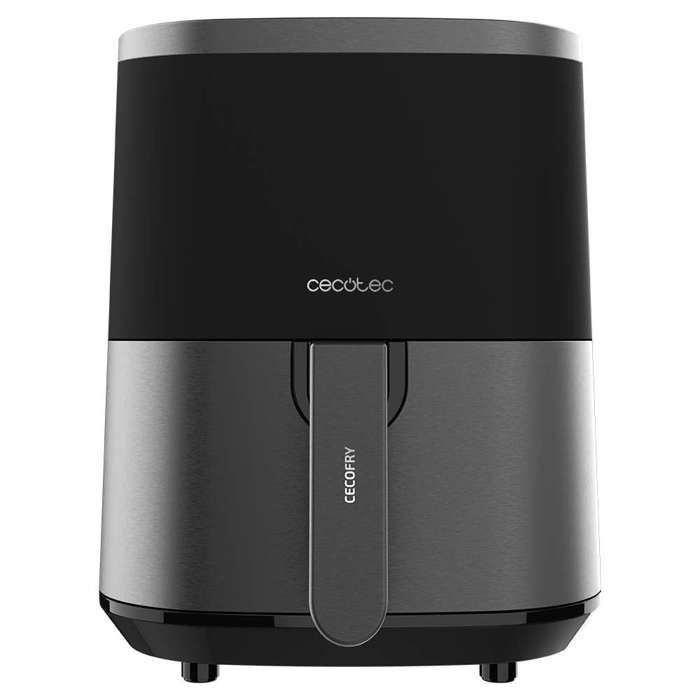 Cecotec Friteuse à Air sans Huile de 4 L Cecofry Fantastik Inox 4000. Air Fryer. 1400 W Compacte Panneau de Contrôle Tactile