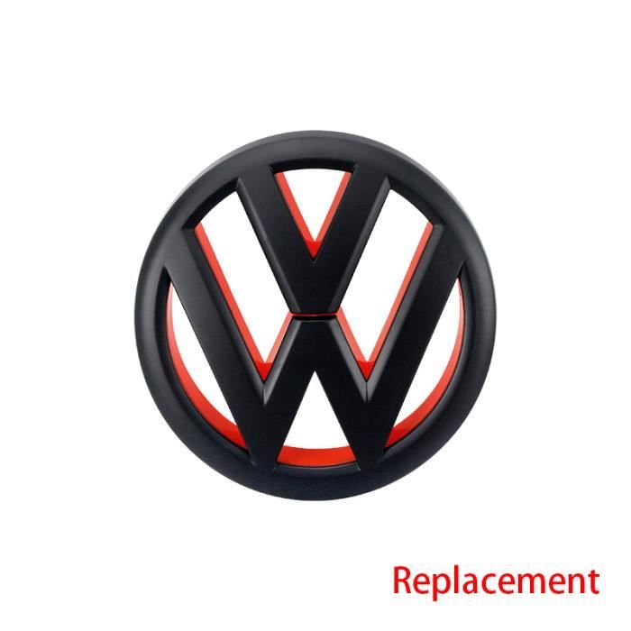 ENJOLIVEUR Emblème de repositionnement de calandre avant de voiture, couvercle d'insigne de café arrière, Volkswagen Golf 6, Avant M